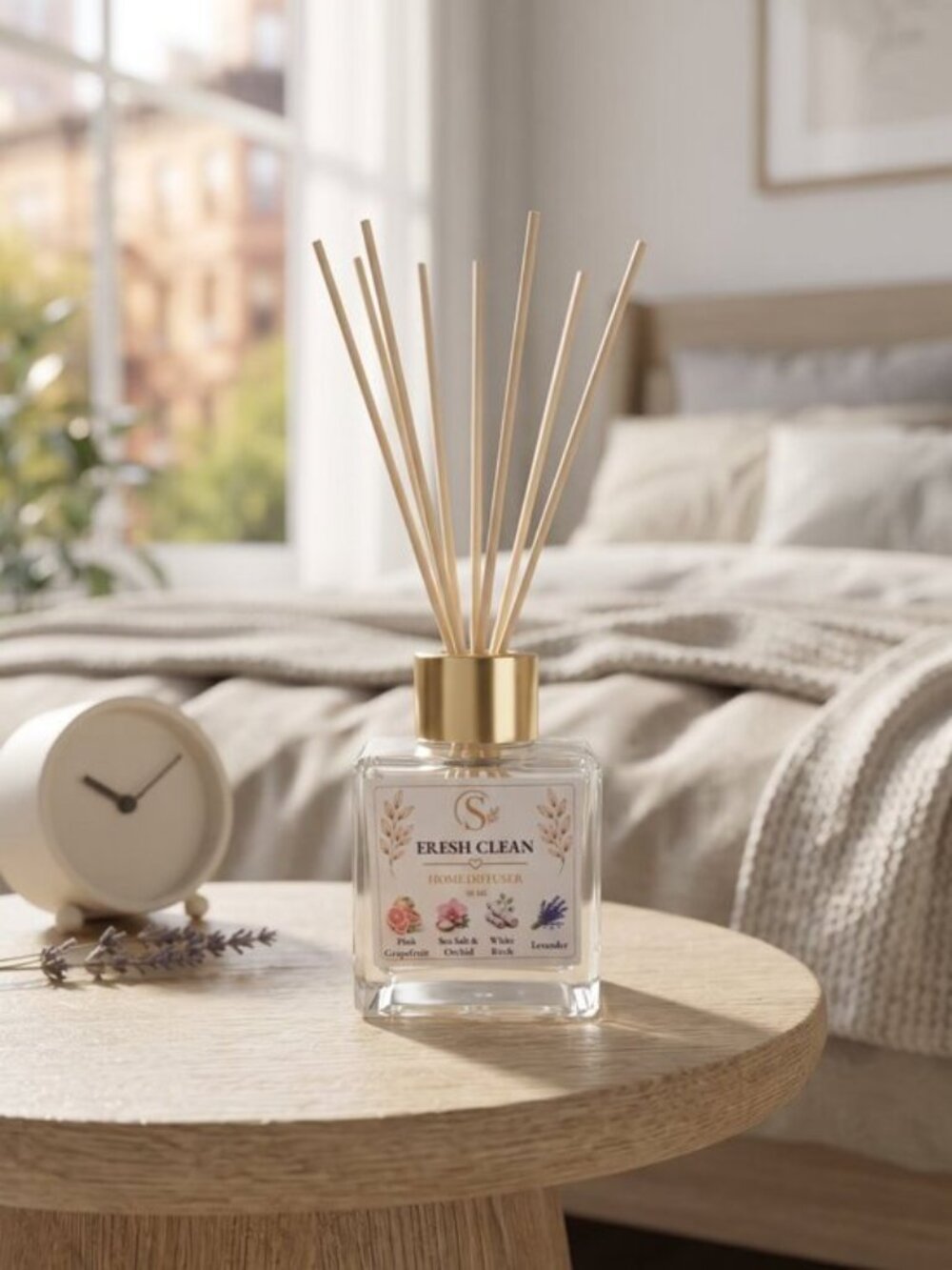 Home Reed Diffuser - Fresh Clean 50ML - Picture 4 of 9